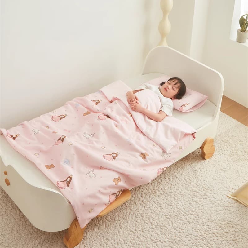 ベビー布団 掛けカバー かわいい柄の取り外し可能カバー