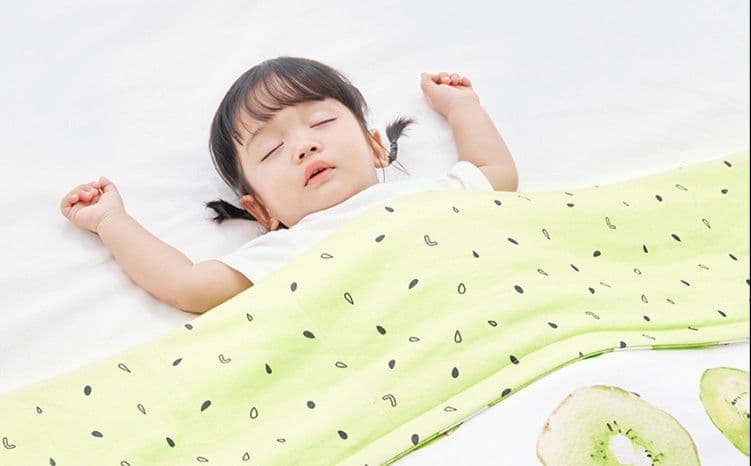 ベビー布団 掛布団 さわやか果実柄 綿素材掛布団