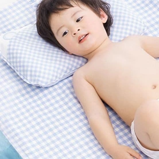 ベビー布団 シーツ さわやか格子模様