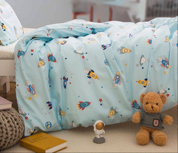 ベビー布団 掛けカバー 高品質おやすみ快眠カバー