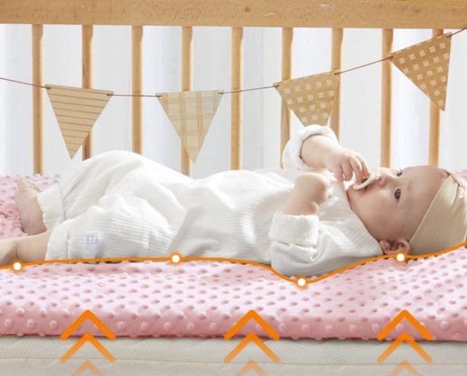 ベビー布団 ふわもこ安眠ベビー敷布団
